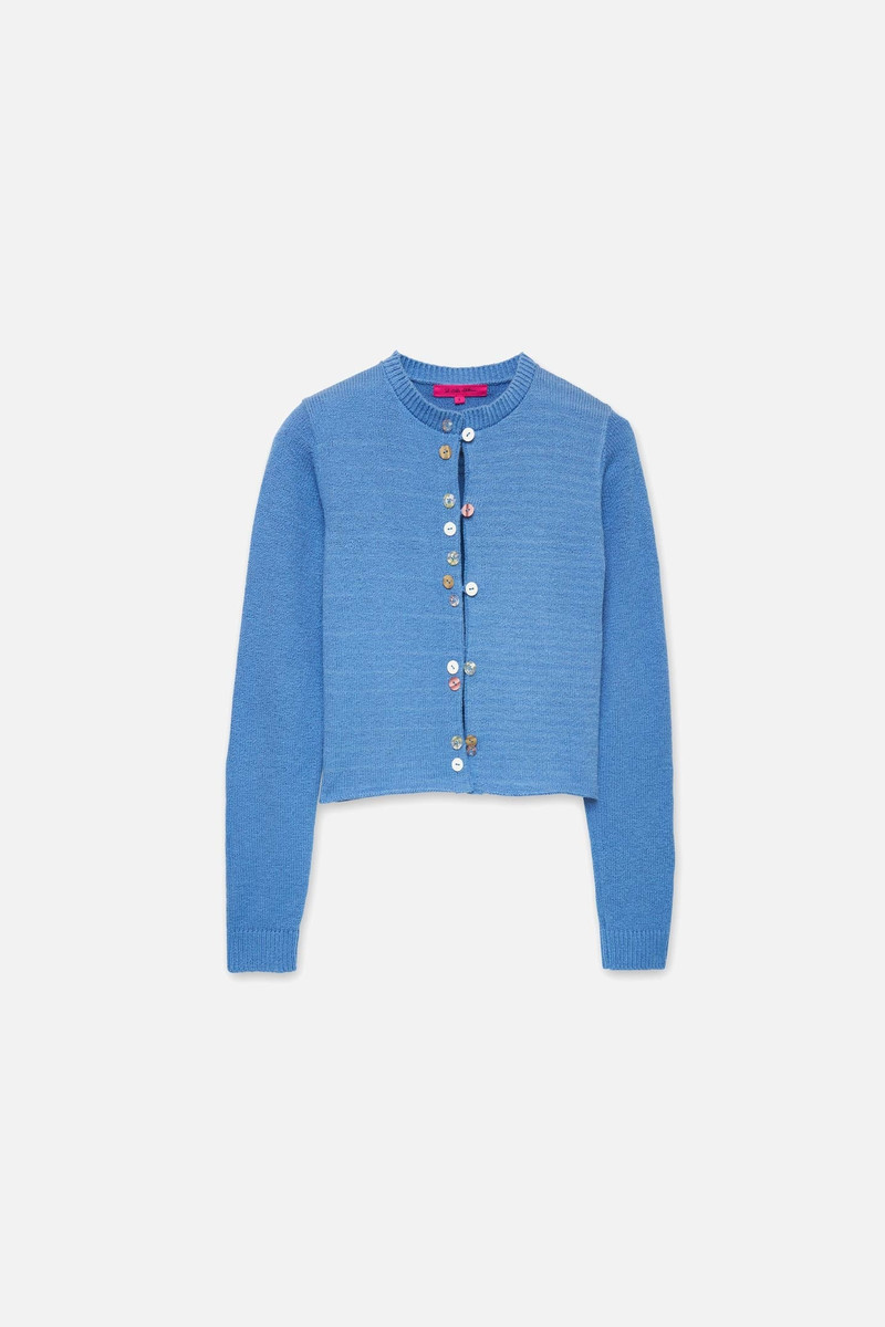 NORA LITE CREW CARDIGAN 1