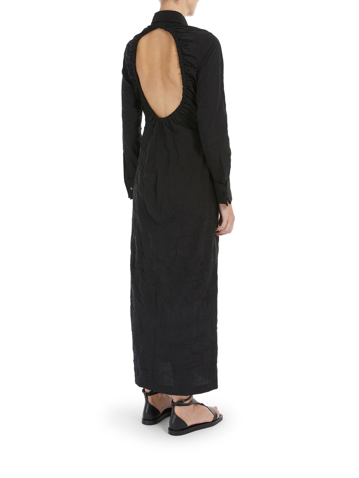 COTTON CANVAS CHEMISIER DRESS - 4