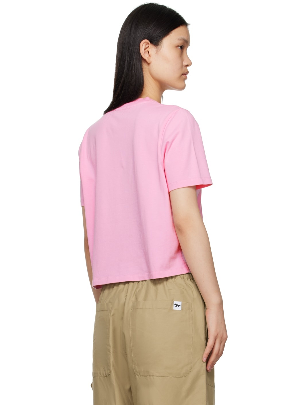 Pink Embroidered T-Shirt - 3