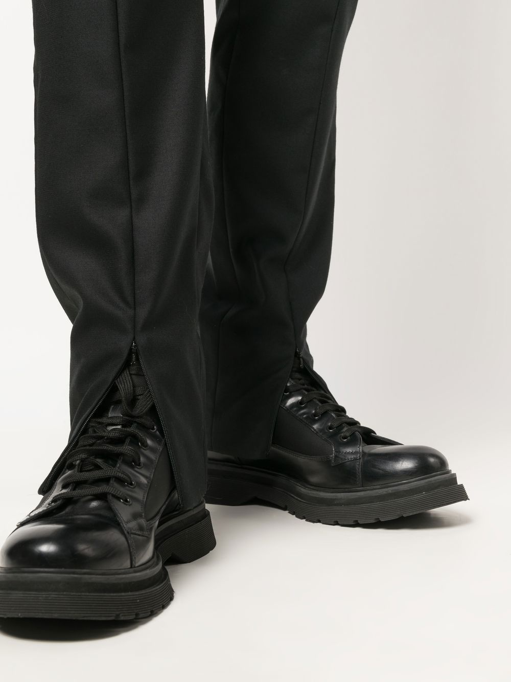 HOOK-EMBELLISHED STRAIGHT CHINOS - 3
