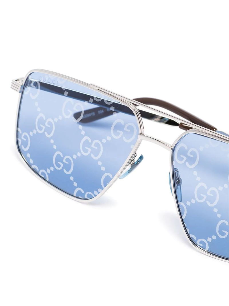 GG-lens square-frame sunglasses 4