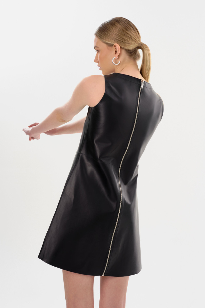 LOZANA | Reversible Leather Dress 5