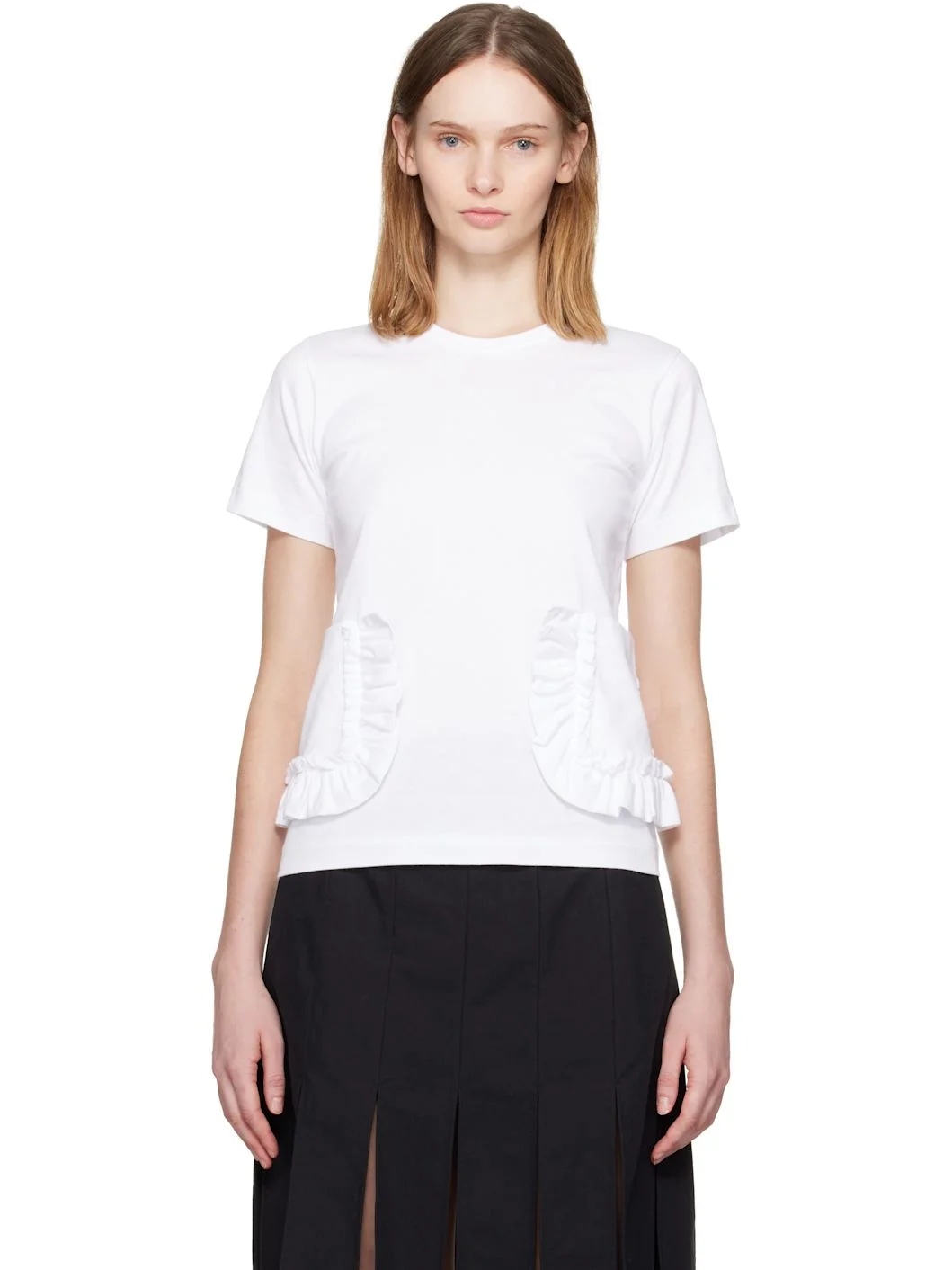 White Pocket T-shirt - 1