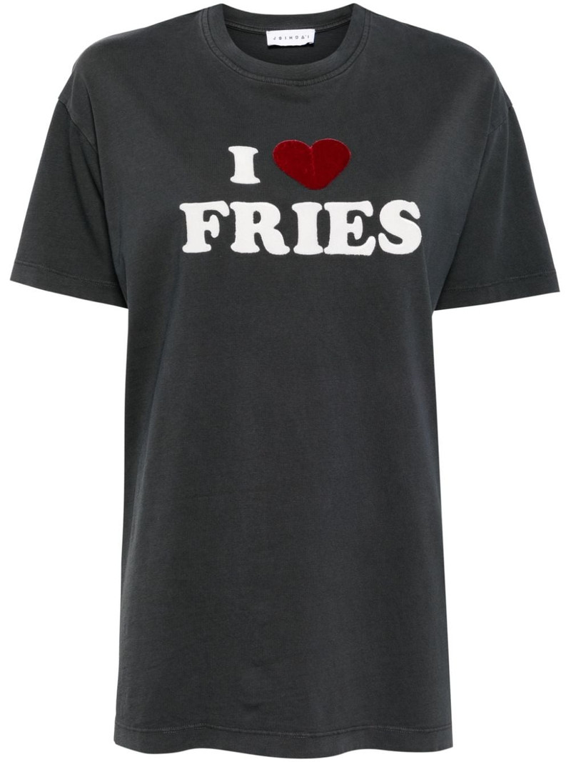 fries-appliquÃ© t-shirt 1