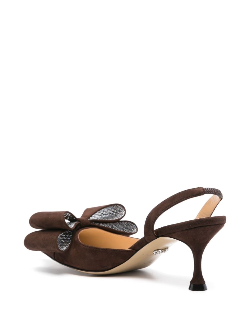 65mm bow-embellished pumps - 3