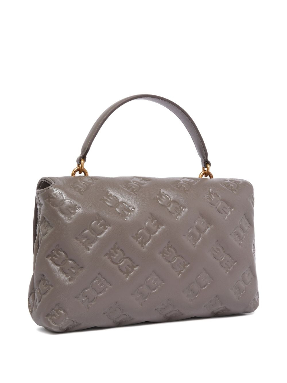 Love Birds debossed satchel - 2
