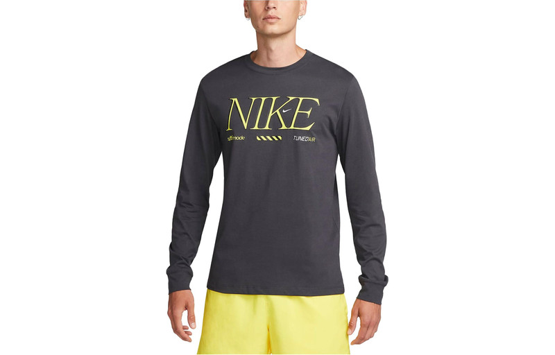 Nike Sportswear Long-Sleeve T-Shirt 'Black' FD1340-060 - 1