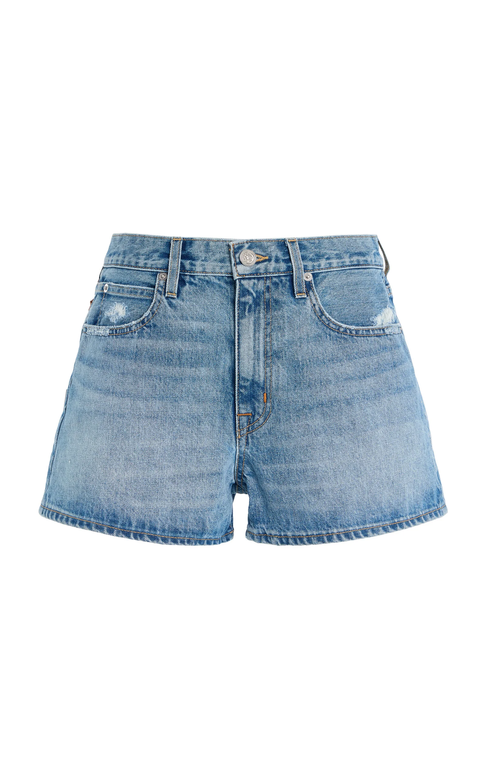 Mila Denim Mini Shorts light wash - 1