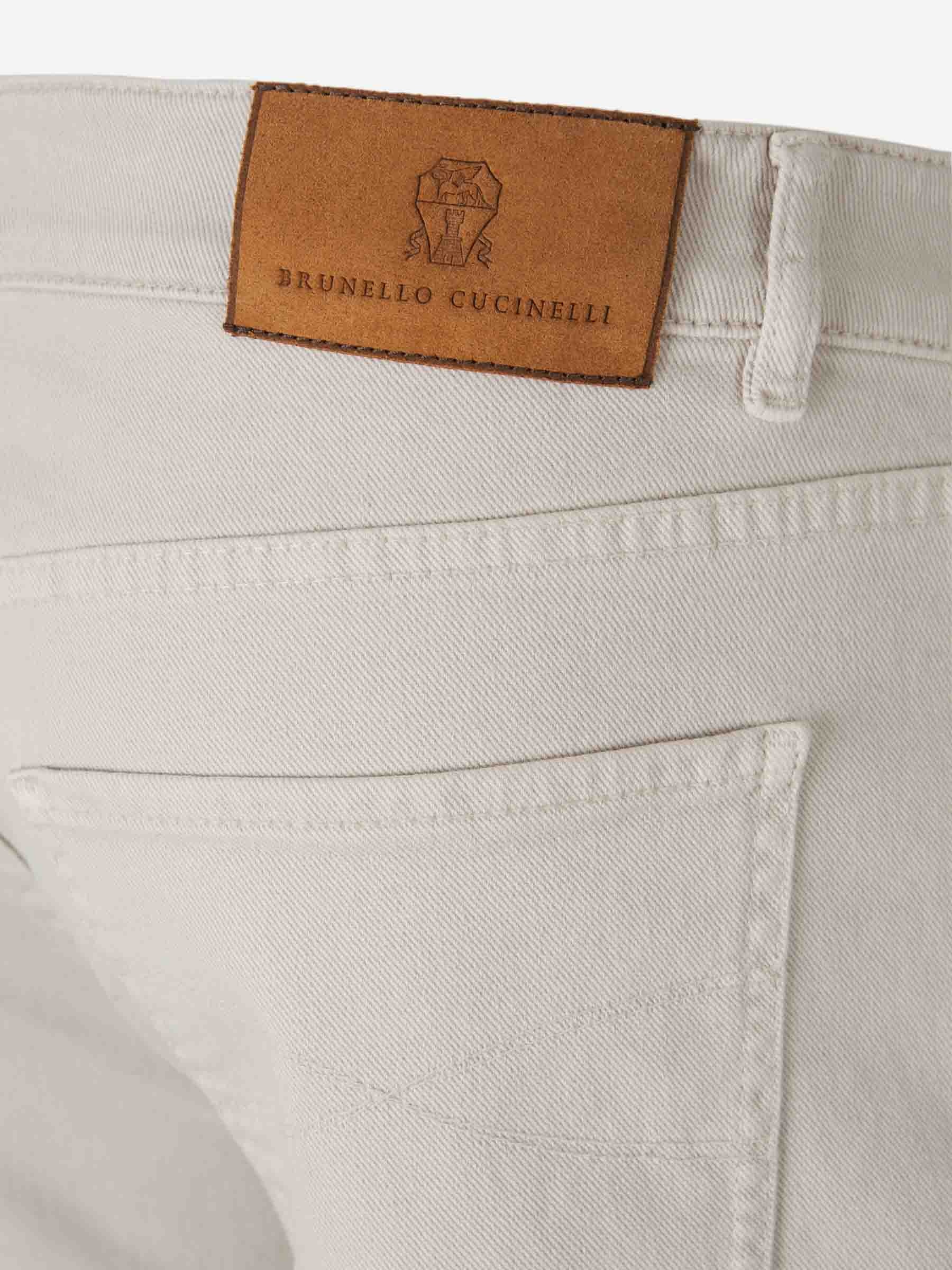 STRAIGHT COTTON JEANS - 4