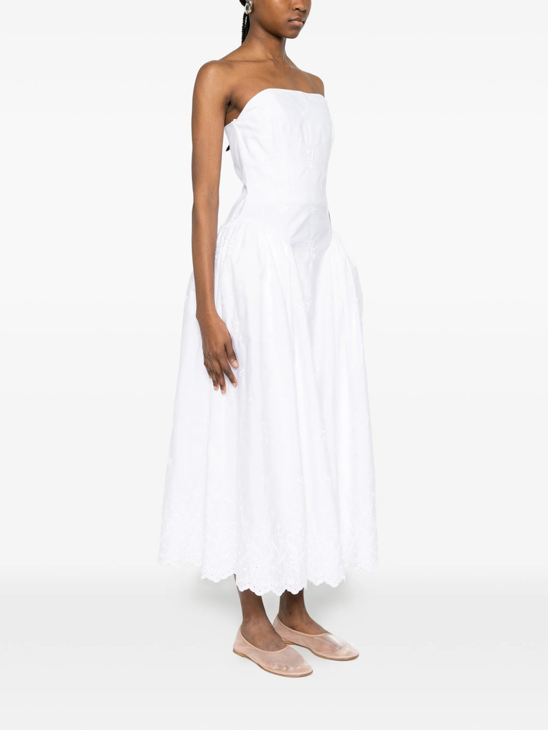 Simone Rocha Embroidered Midi Dress 4