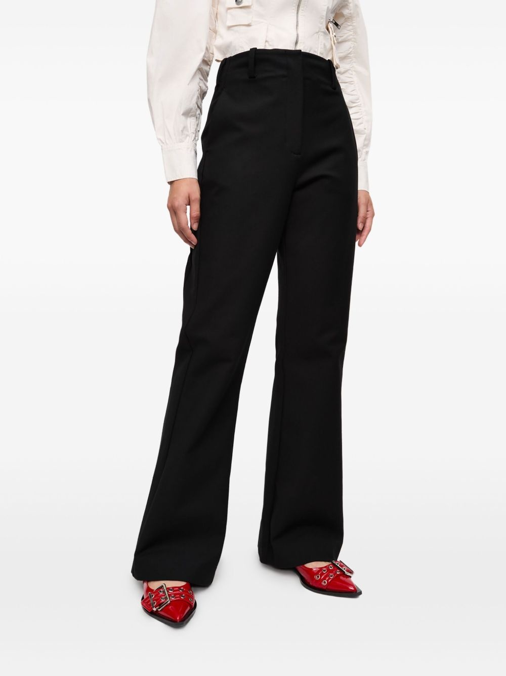 tailored palazzo pants - 3