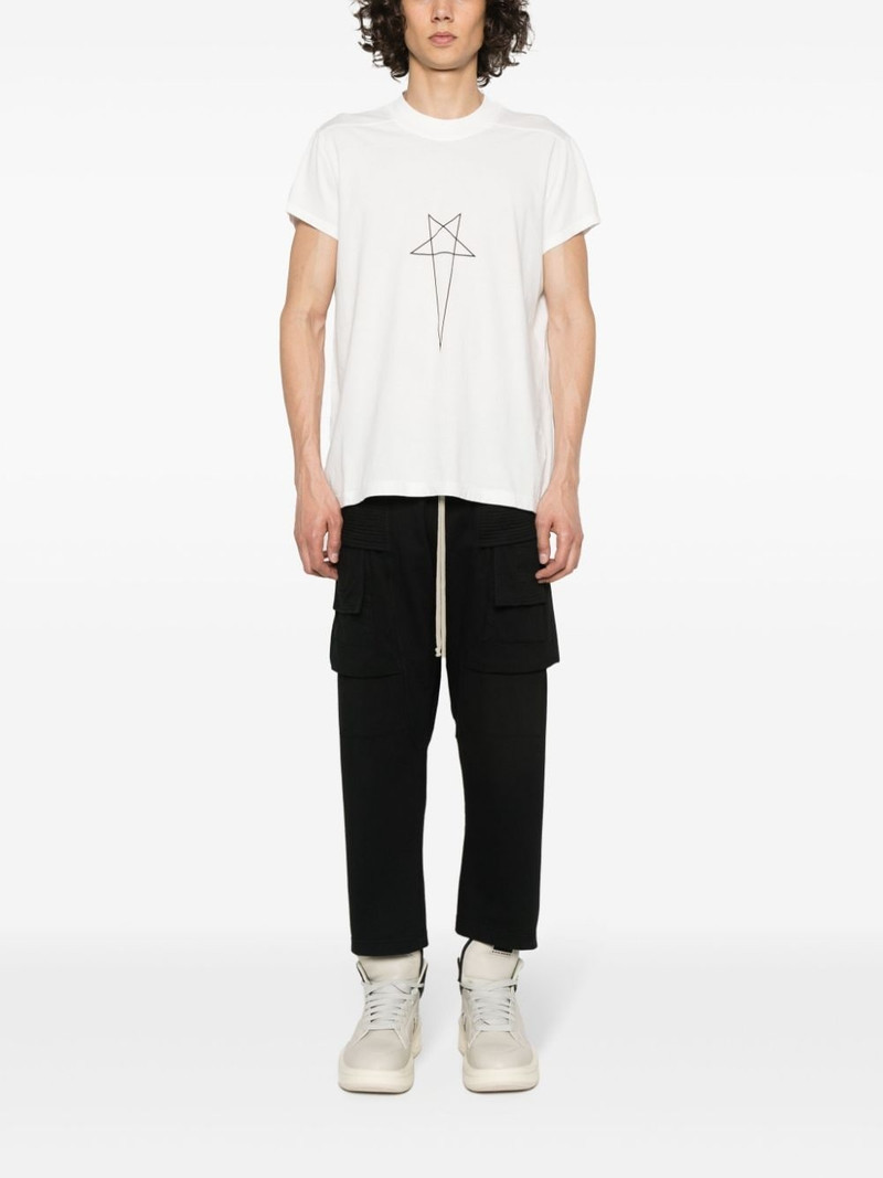 Rick Owens DRKSHDW Small Level cotton T-shirt outlook