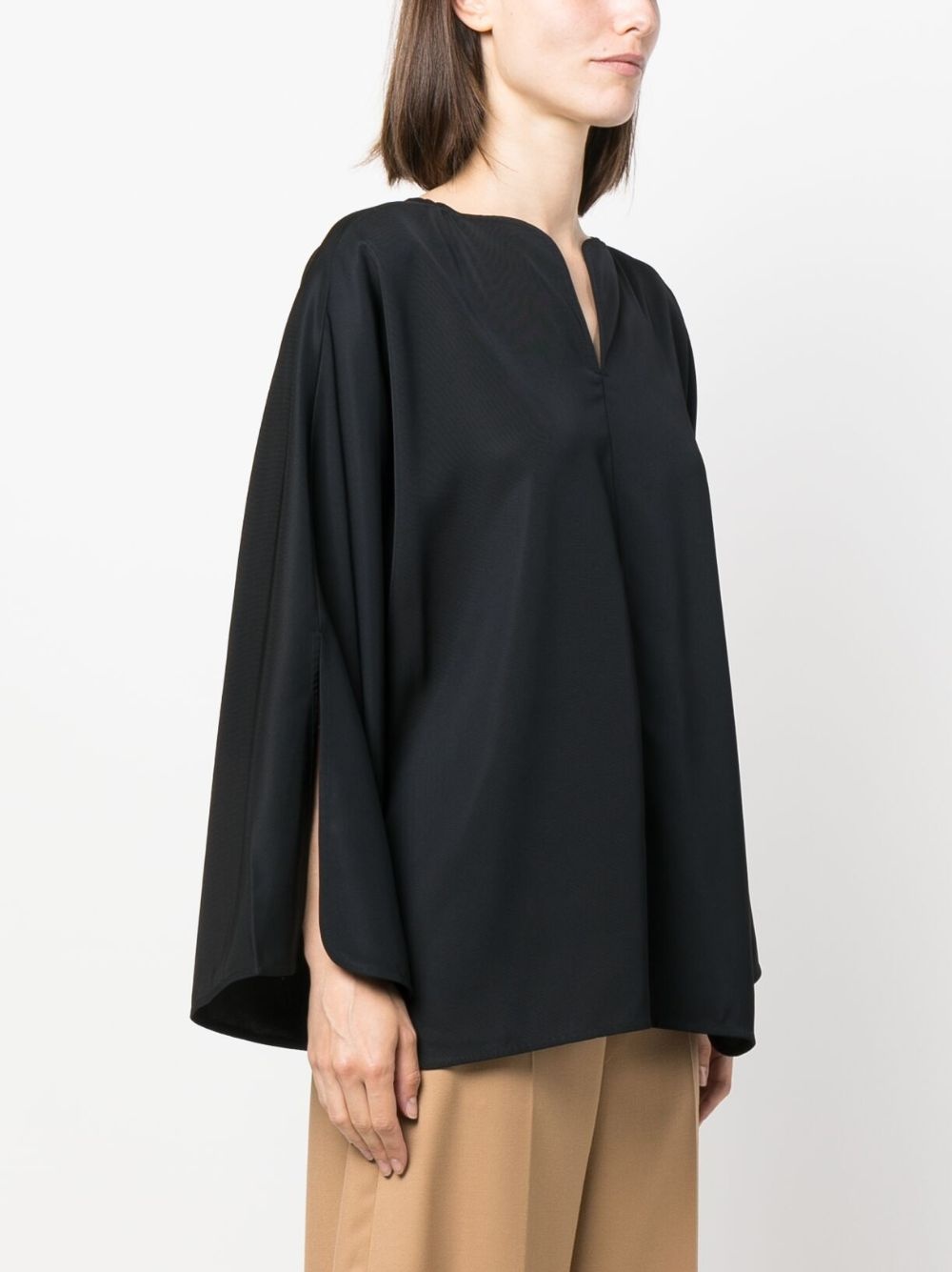 slit-sleeve blouse - 3