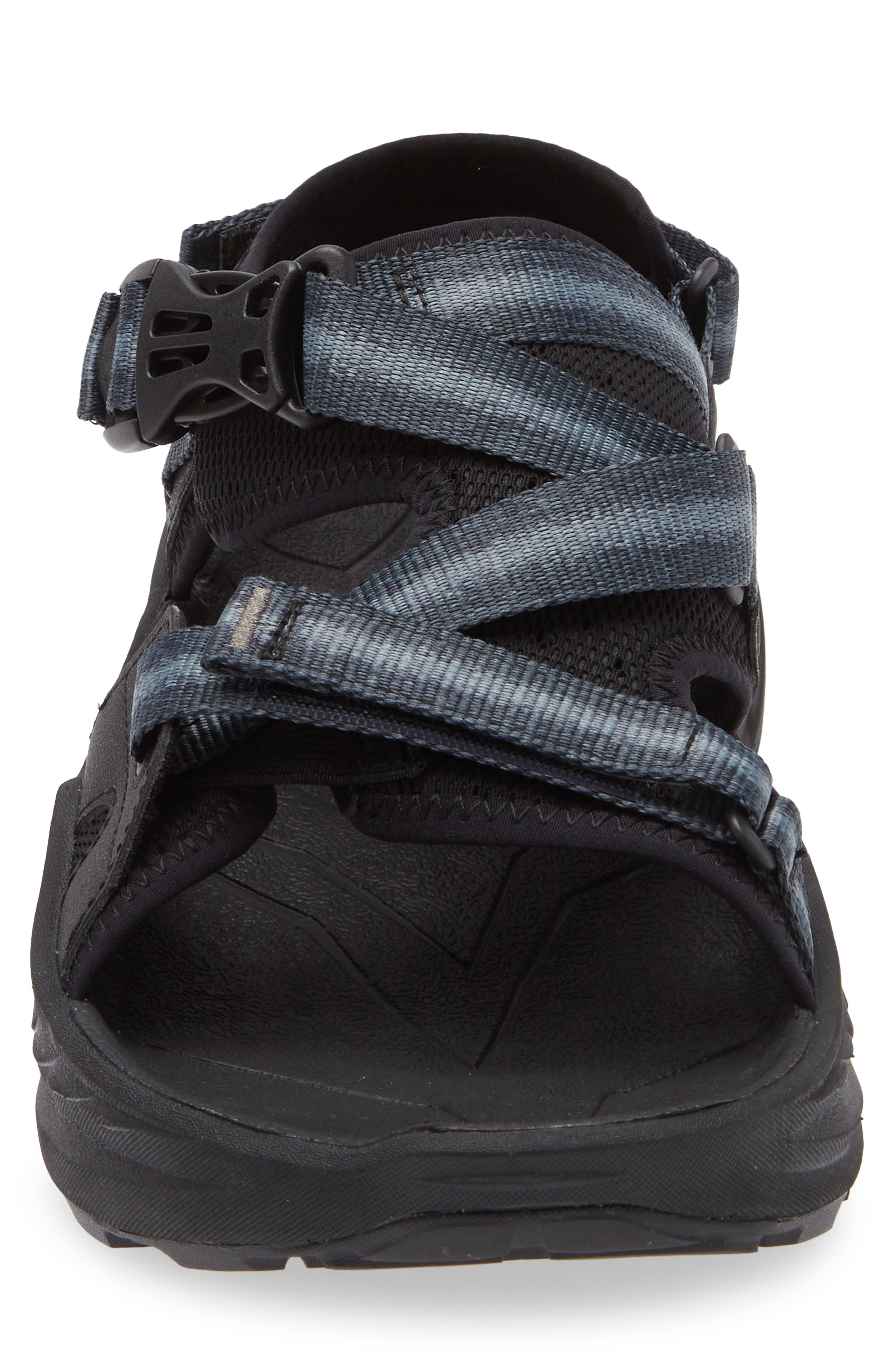 HOKA Infini Hike TC Sandal in Black /Black at Nordstrom - 4