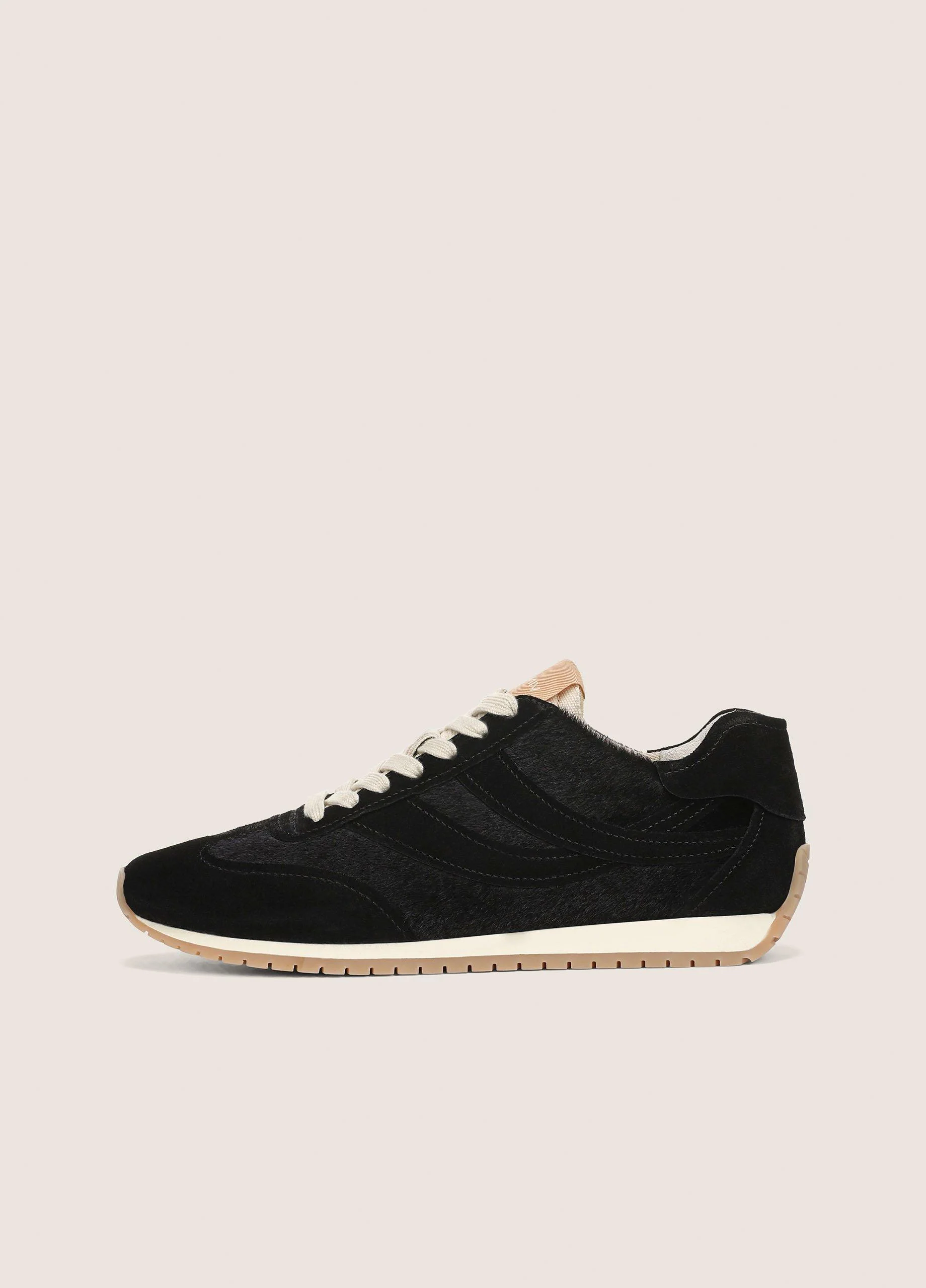 Oasis Suede & Brushed Fabric Runner Sneaker - 1