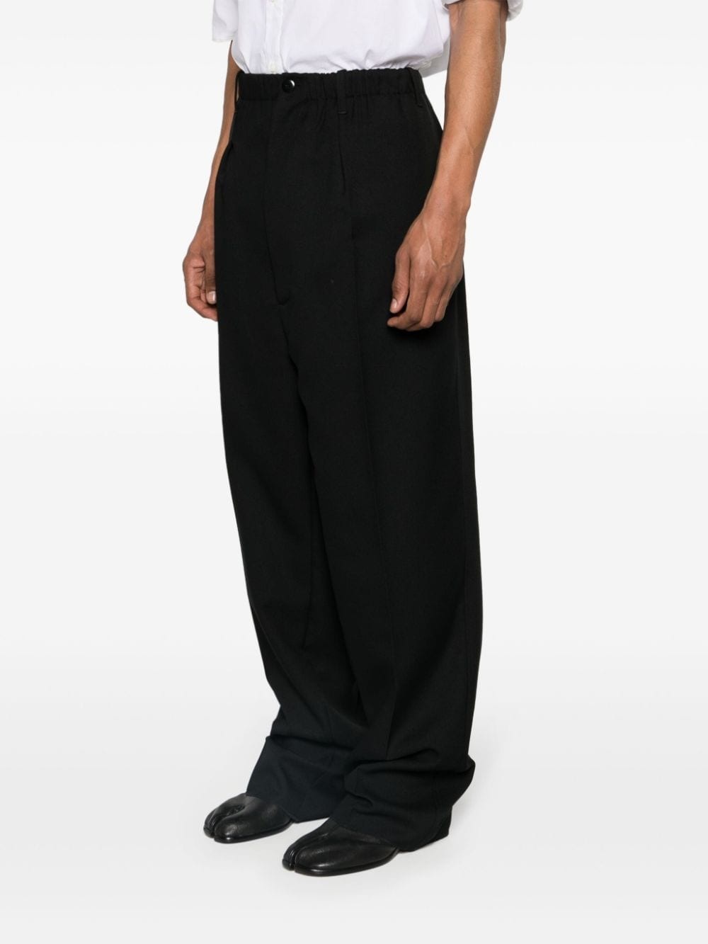 tailored straight-leg trousers - 3