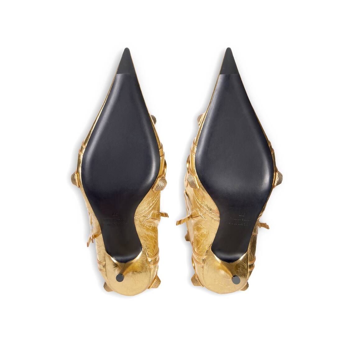 Women's Cagole 90mm Boot Metallized  in Gold - 7