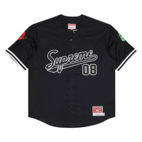 Supreme Supreme x Mitchell & Ness Downtown Hell Baseball Jersey 