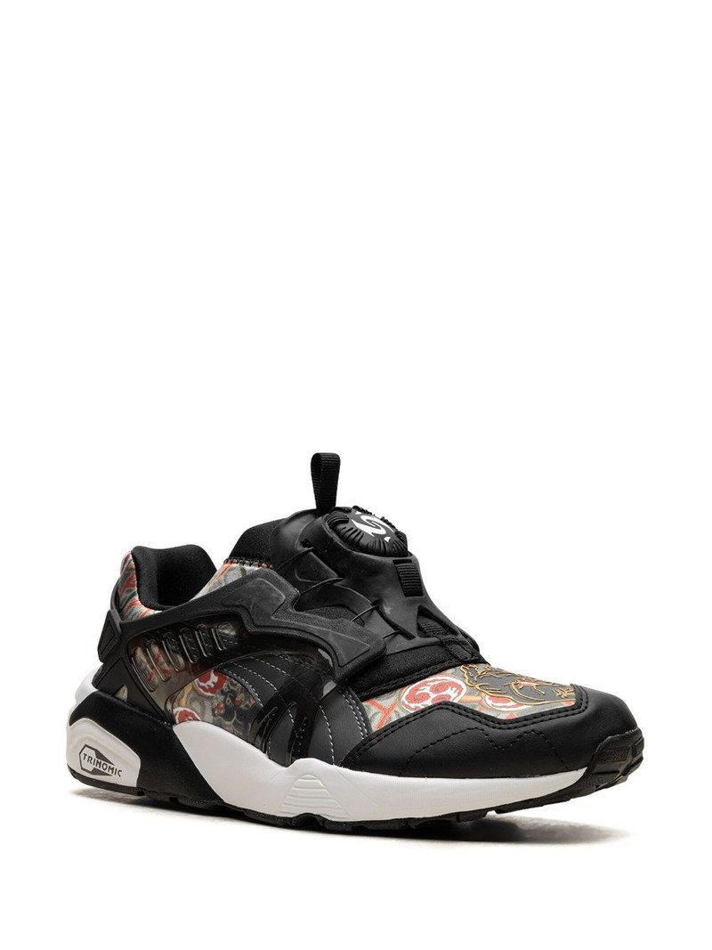 PUMA x atmos x Three Tides Tattoo Disc Blaze sneakers outlook