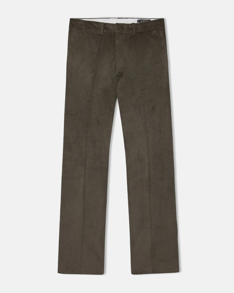 J. PRESS MADE-IN-USA OLIVE WIDE WALE BRITISH CORDUROY PANT outlook