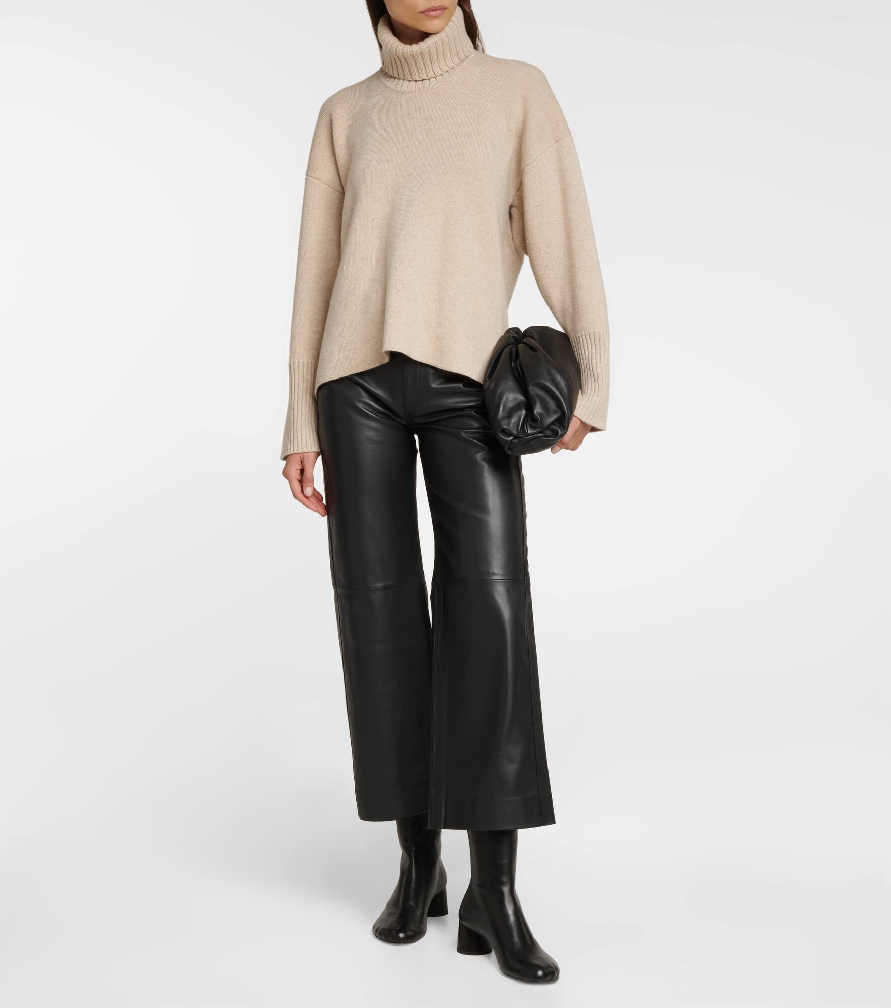 Sculpt leather ankle boots - 2