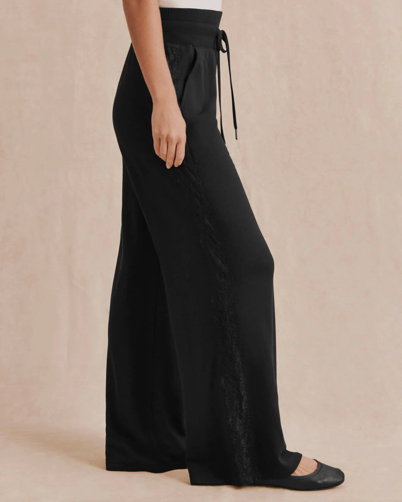 Supersoft Lace Trim Pant - 1