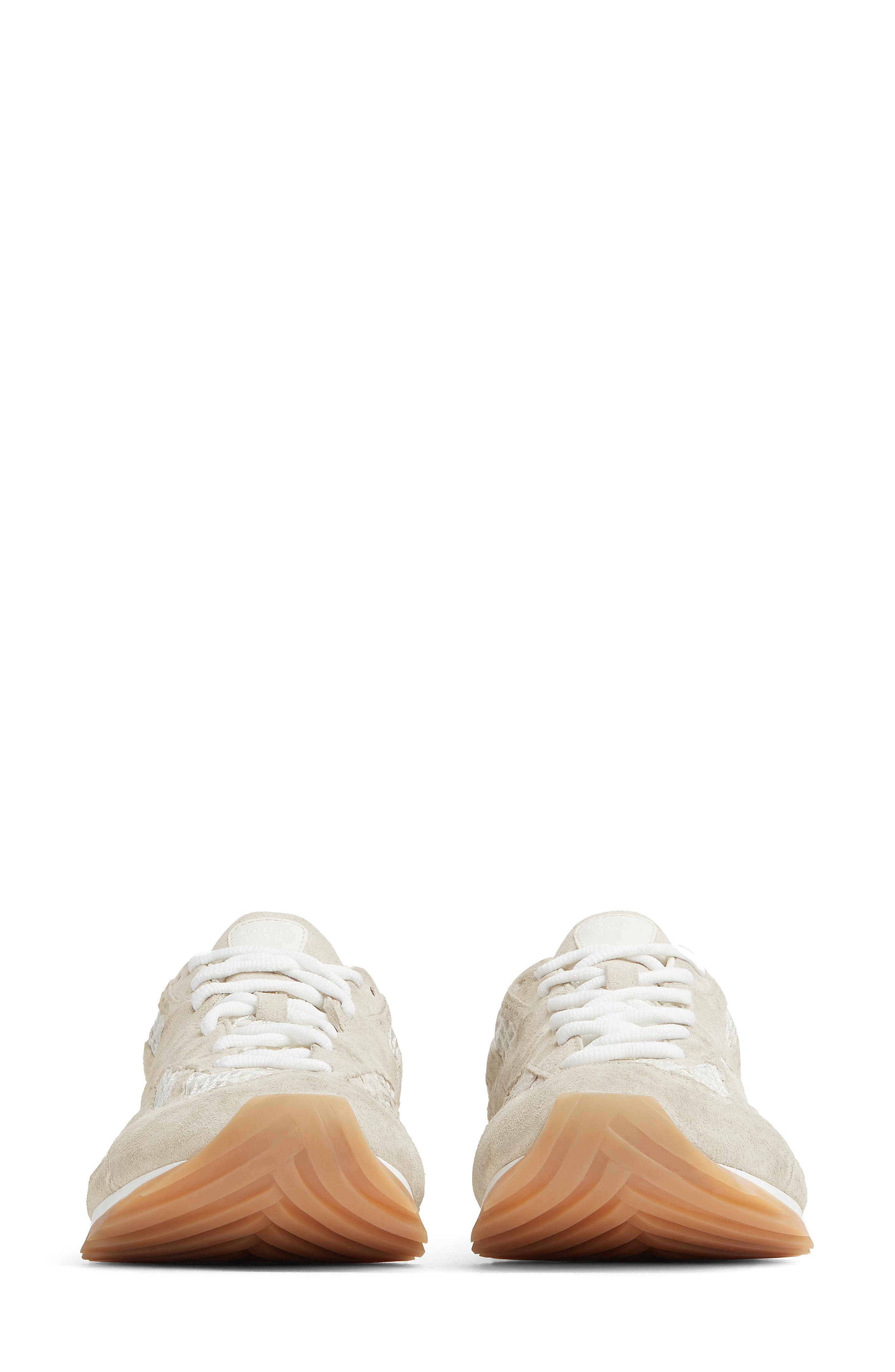 Bottega Veneta Orbit Low Top Sneaker in Sea Salt at Nordstrom - 3