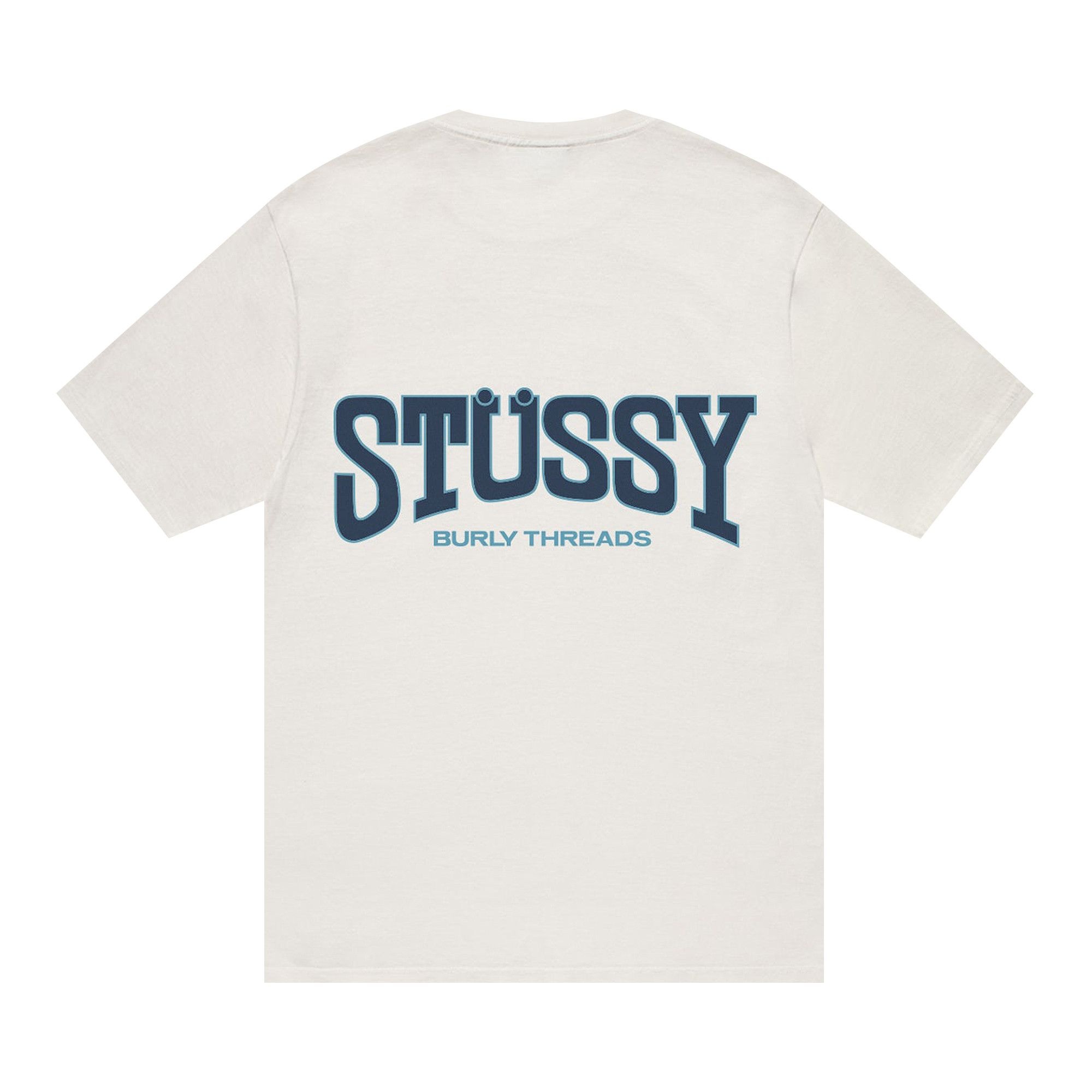 Stussy Burly Threads Pigment Dyed Tee 'Natural' - 2