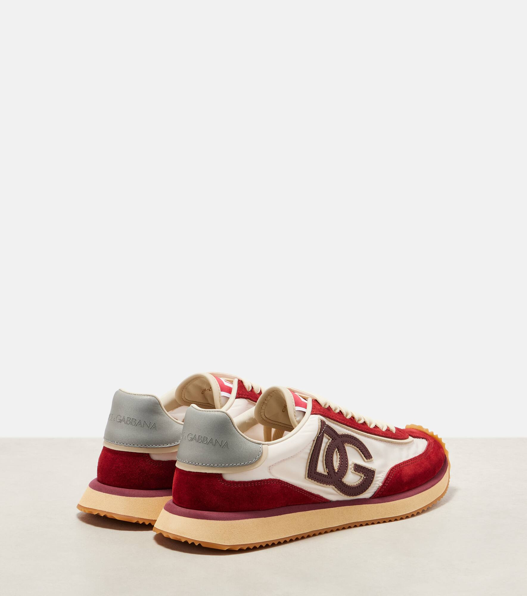 DG Cushion suede-trimmed sneakers - 2