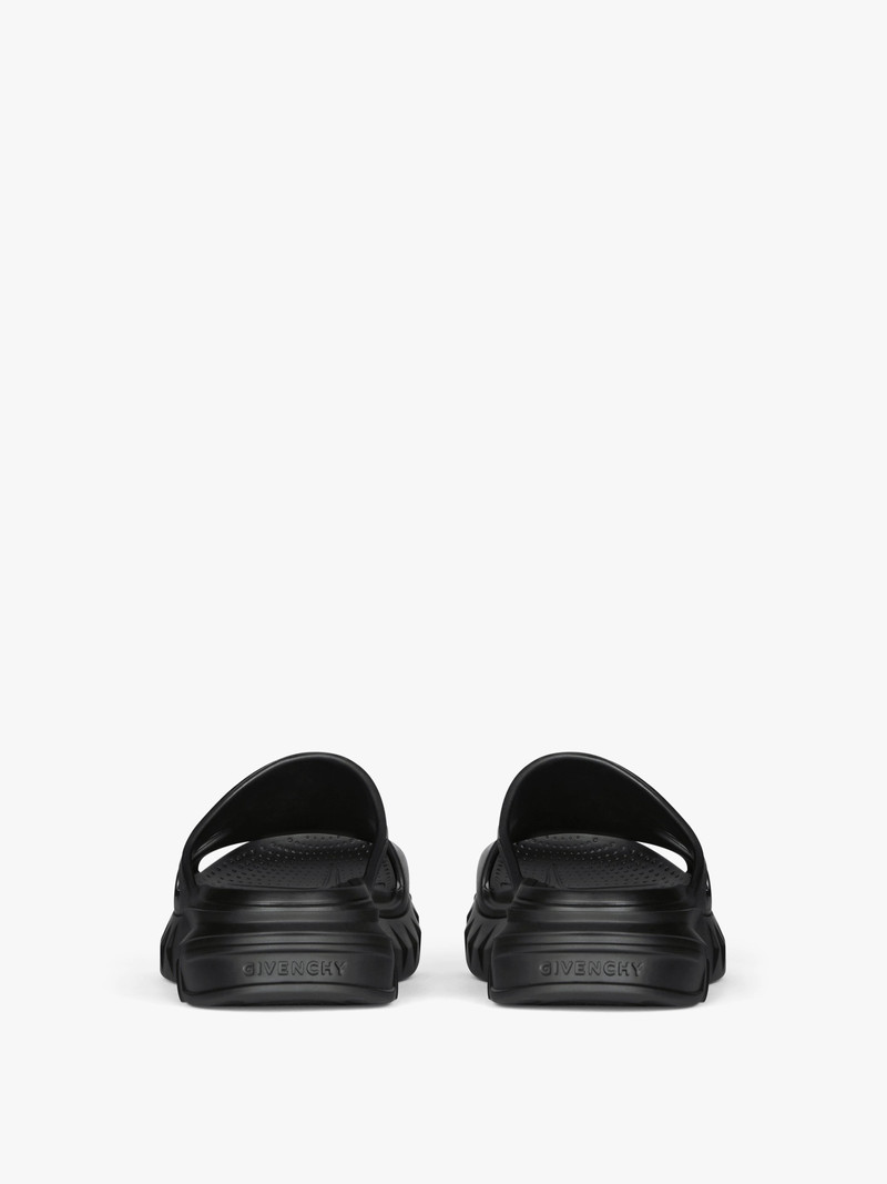 MARSHMALLOW FLAT SANDALS IN RUBBER 7