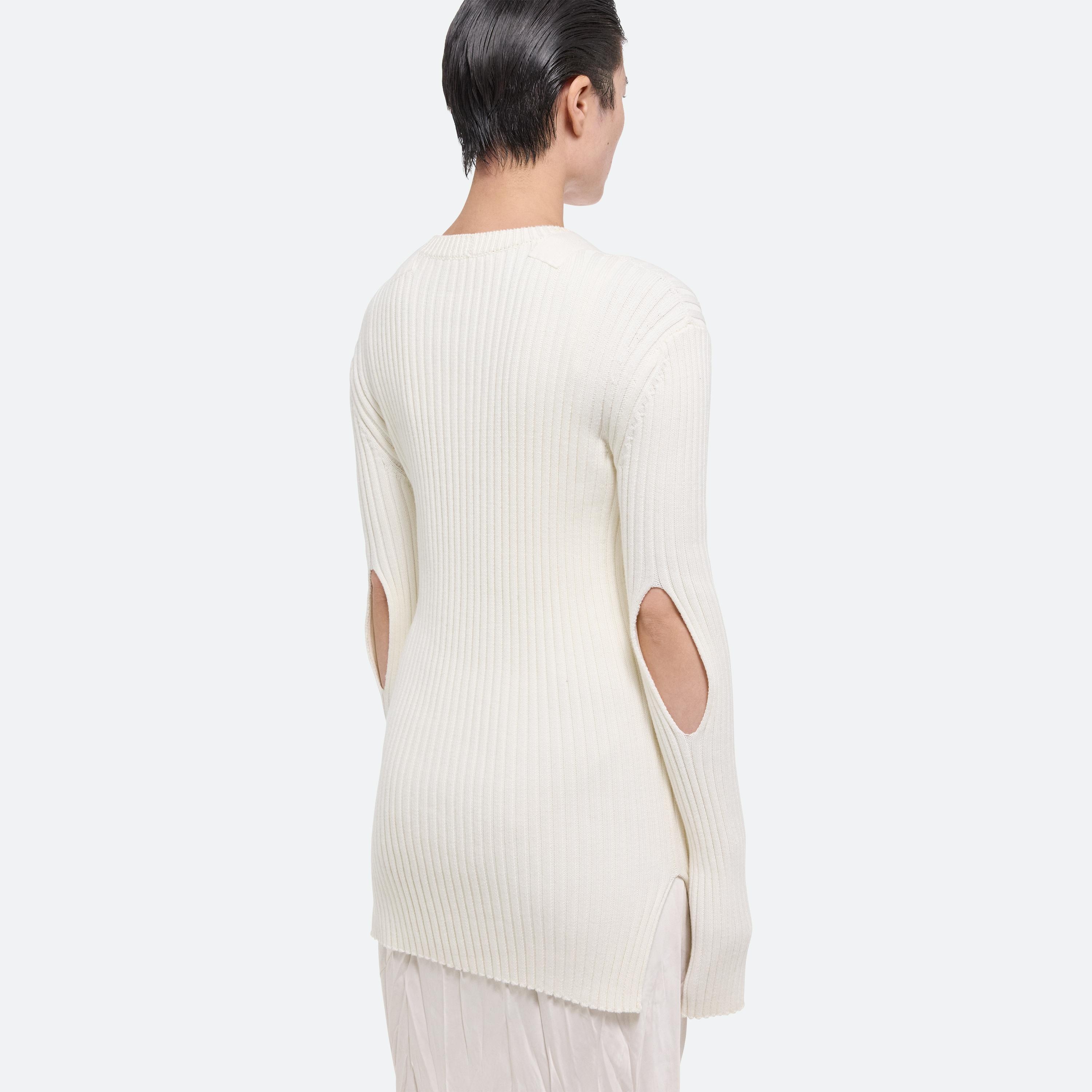 RIBBED LONG-SLEEVE TOP - 11