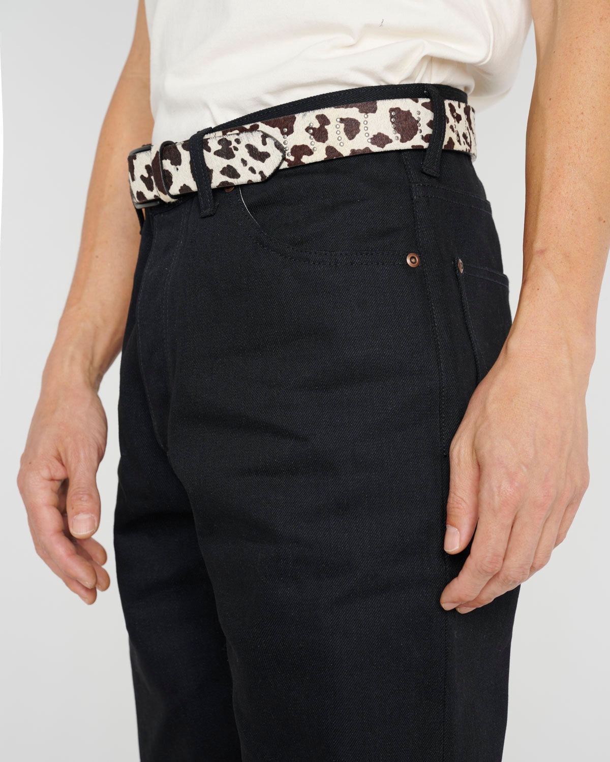 Type 01 13.2oz Selvedge Denim - Solid Black - 13