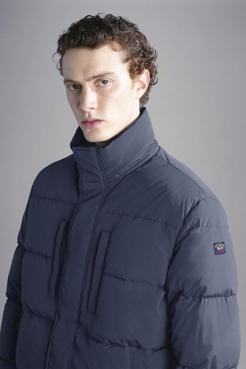GARMENT DYED ECONYL® NYLON DOWN JACKET 4