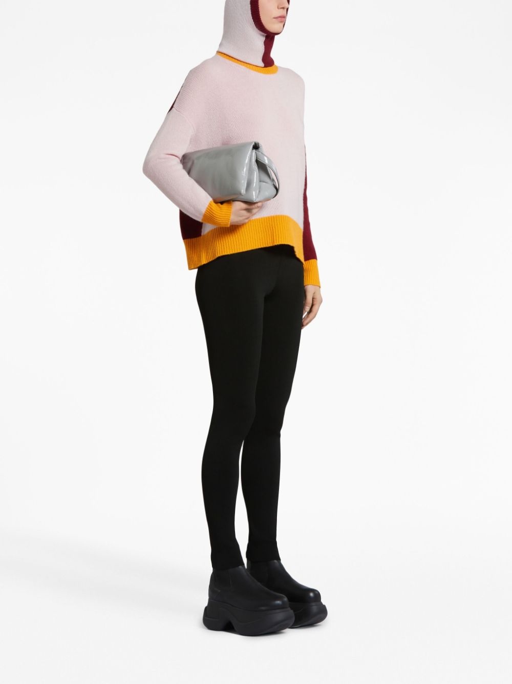 long-sleeve cashmere jumper - 2