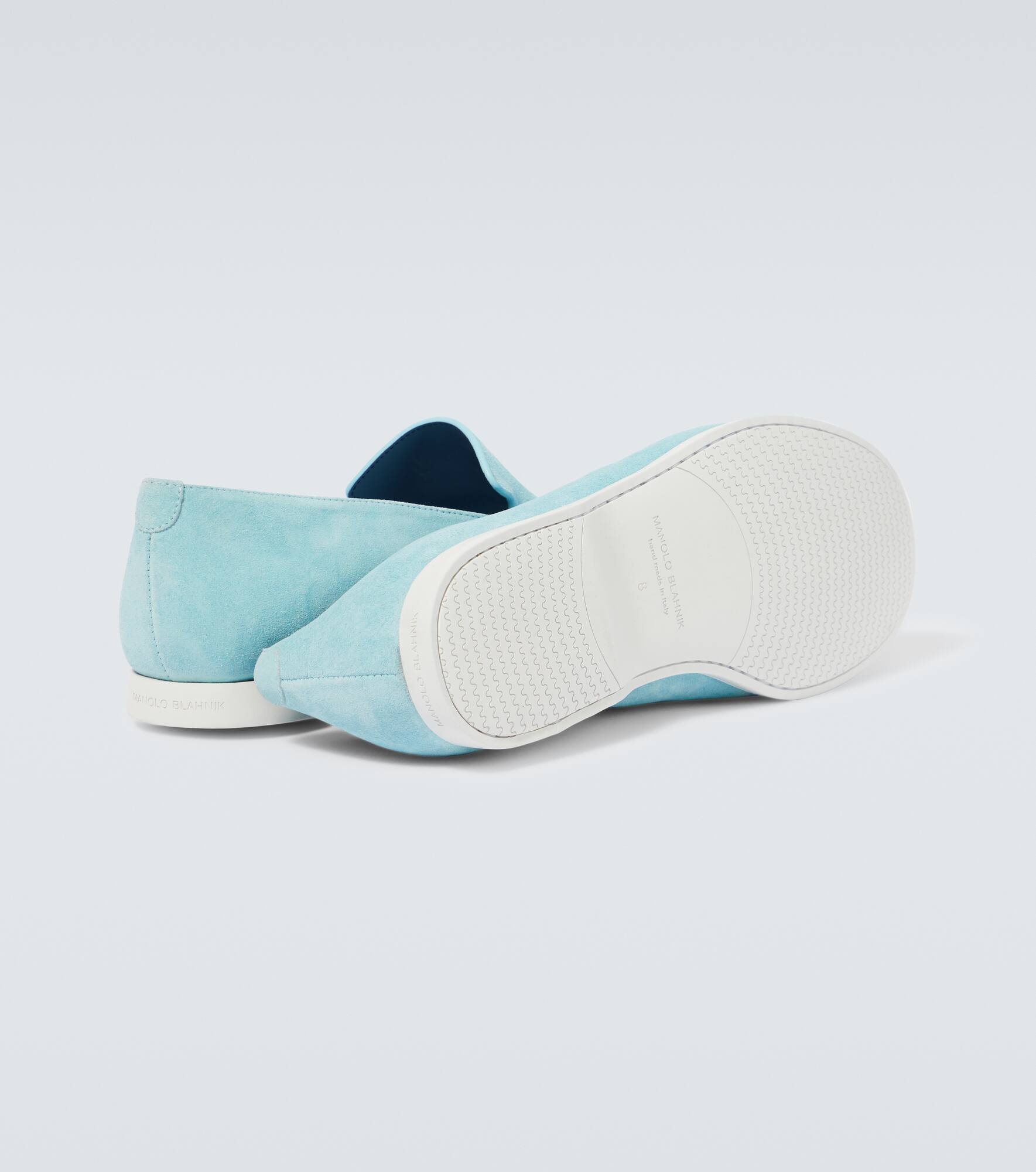 Monaco suede loafers - 7