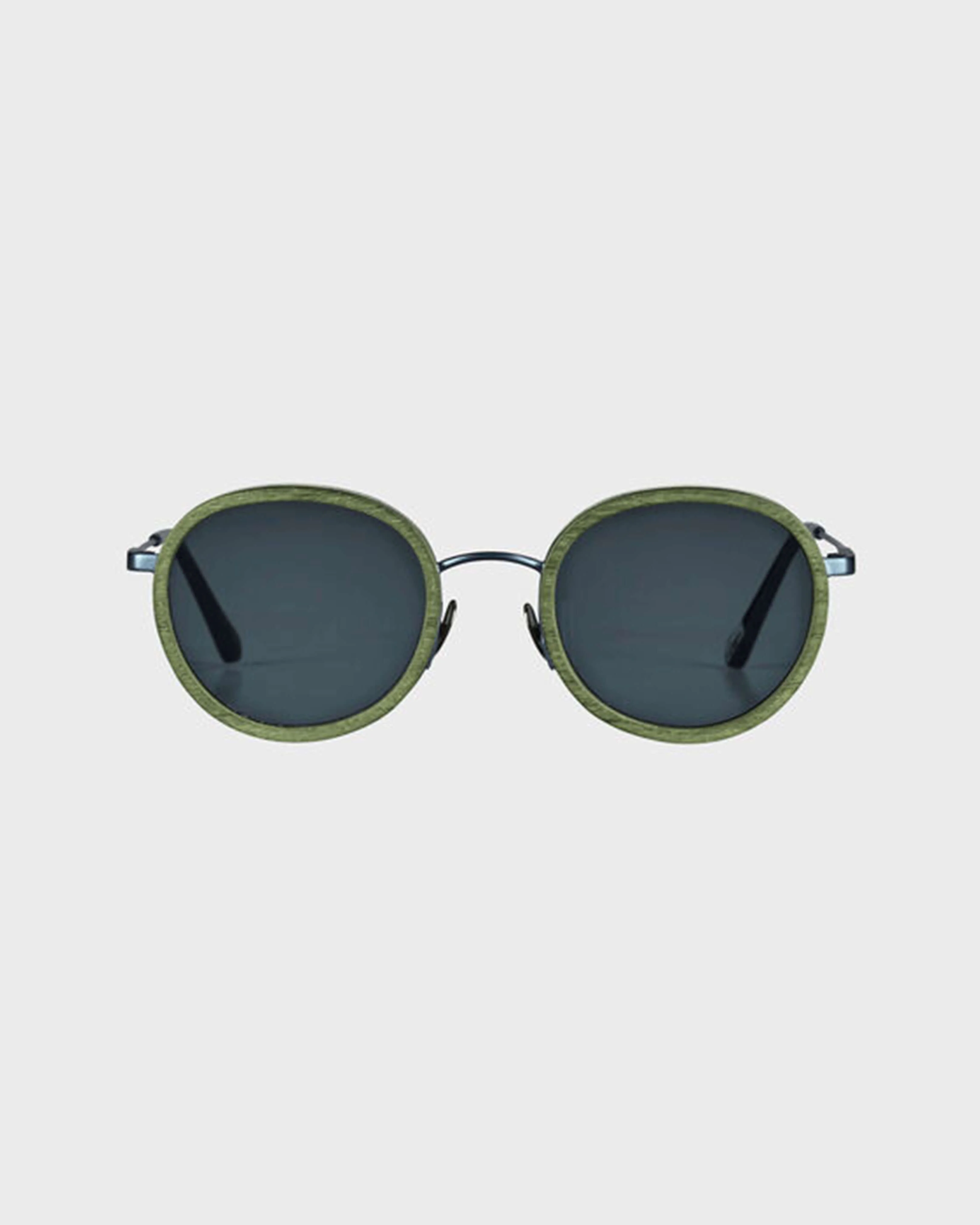 White Tulipwood Women and Men Sunglasses - VBQ x Shelter - 1