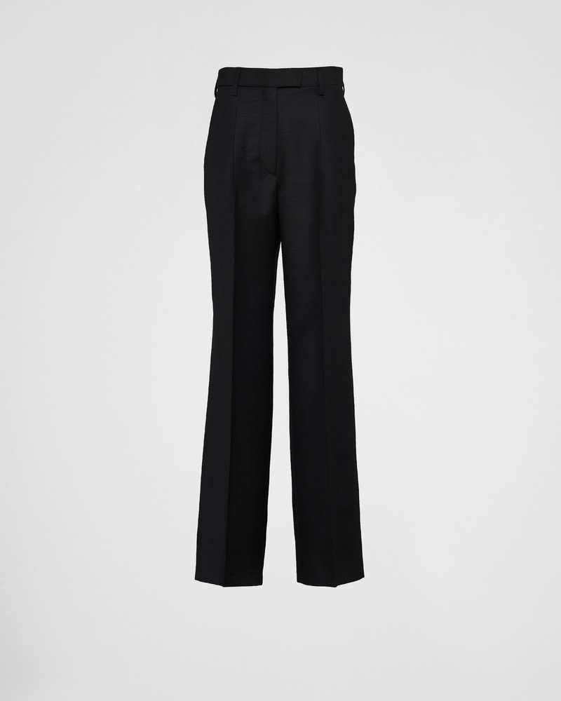 Kid mohair pants 1
