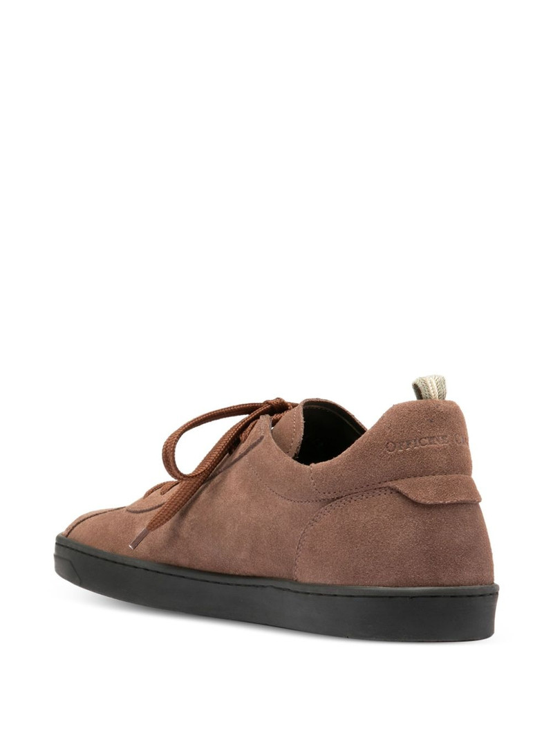 OFFICINE CREATIVE suede lace-up sneakers outlook