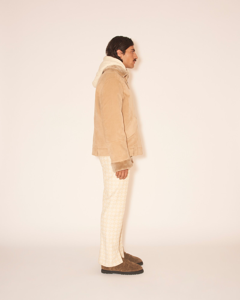 GILS - Suede jacket - Sand/beige 3