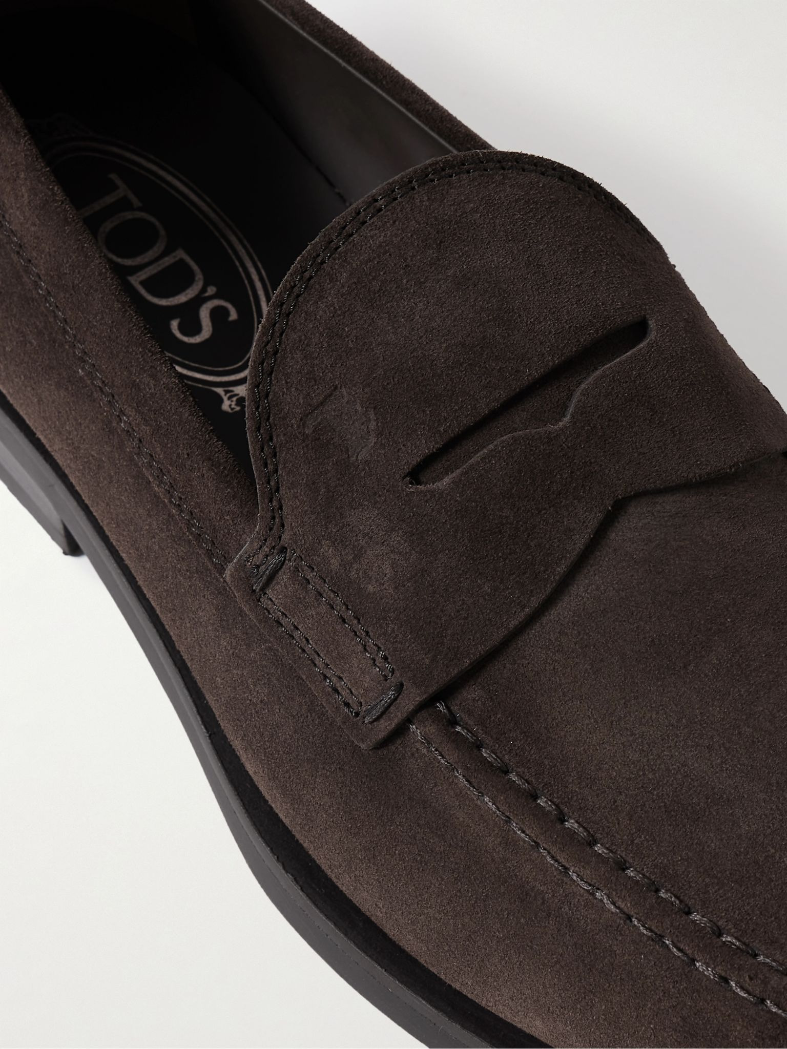 Suede Loafers Dark brown - 6
