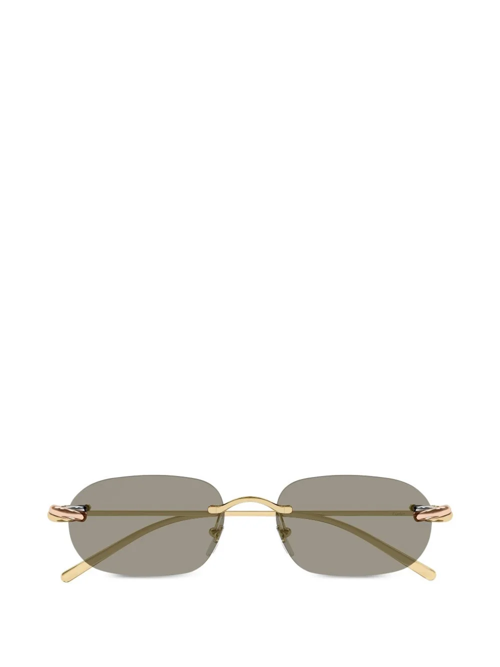 Trinity rimless sunglasses - 1