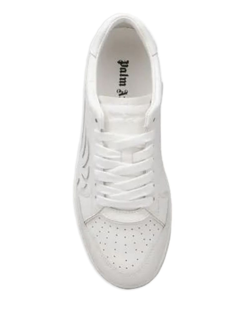 leather palm-tree sneakers - 3