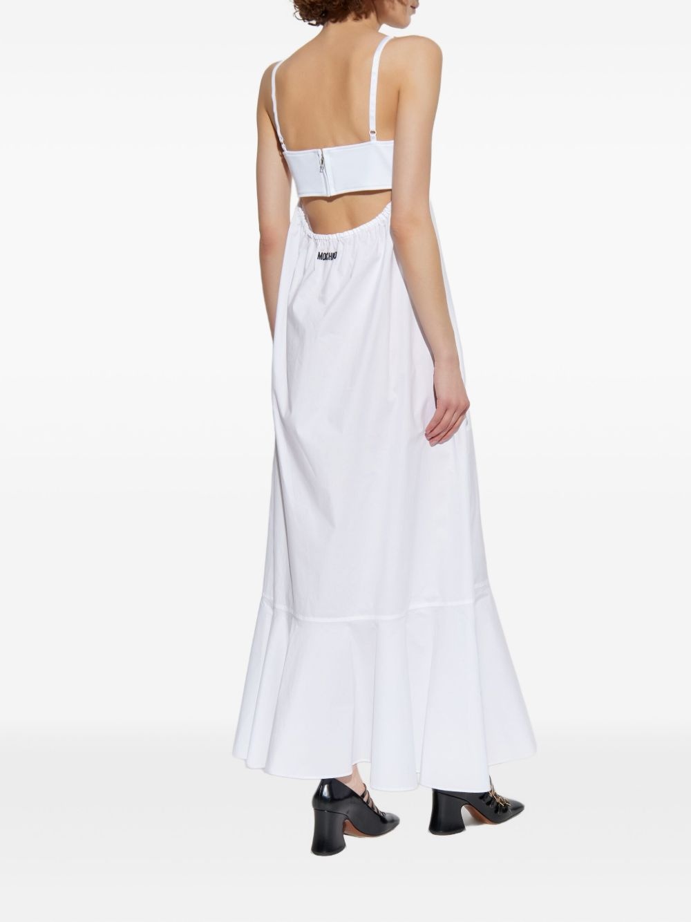 embroidered-detail maxi dress - 4