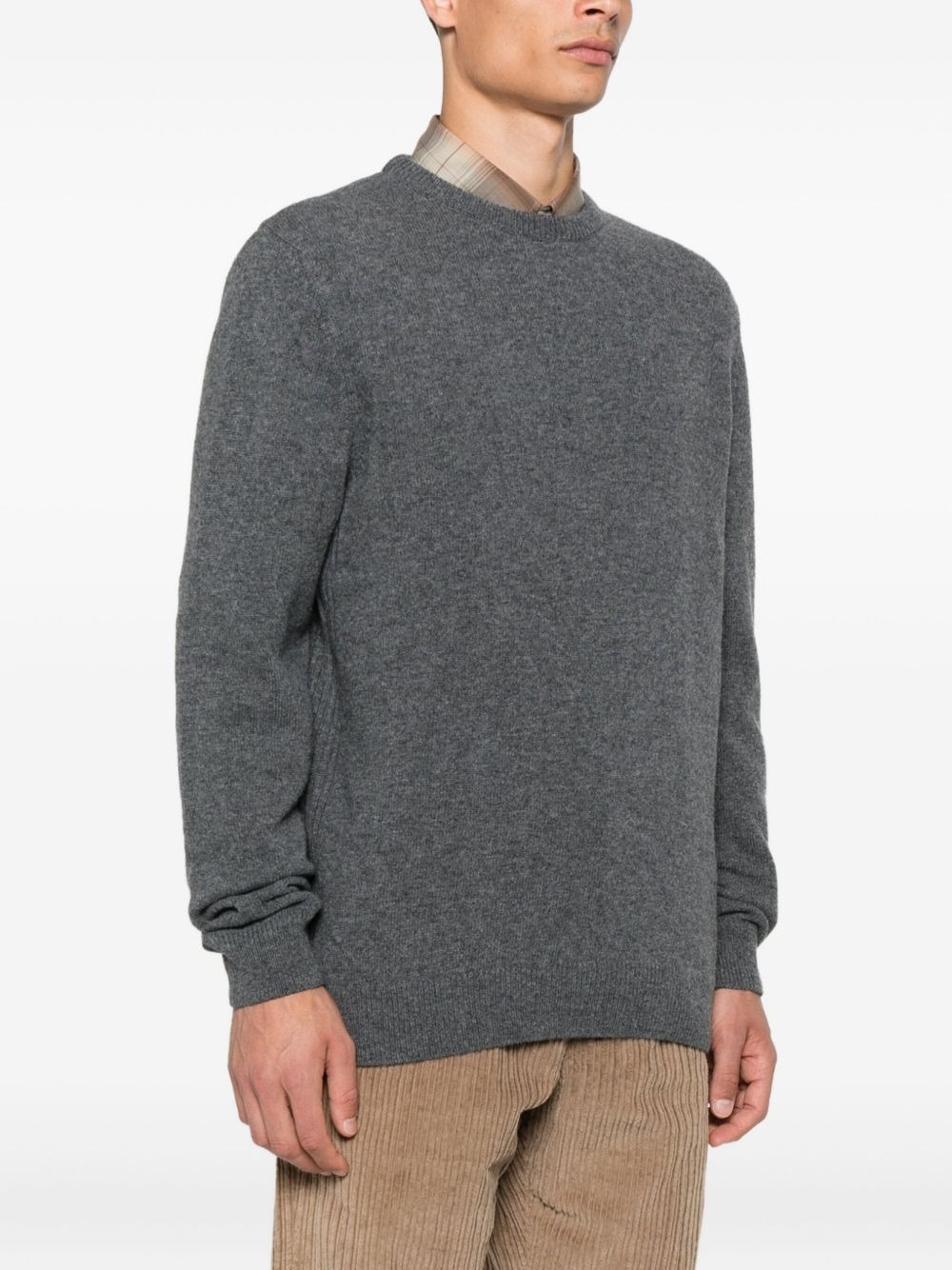 crew-neck wool sweater - 4