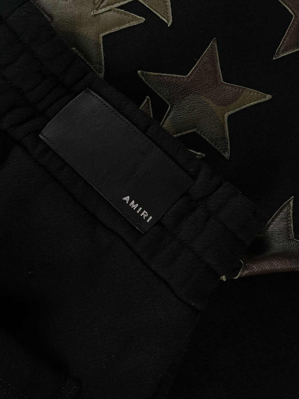 star-patch track pants - 7