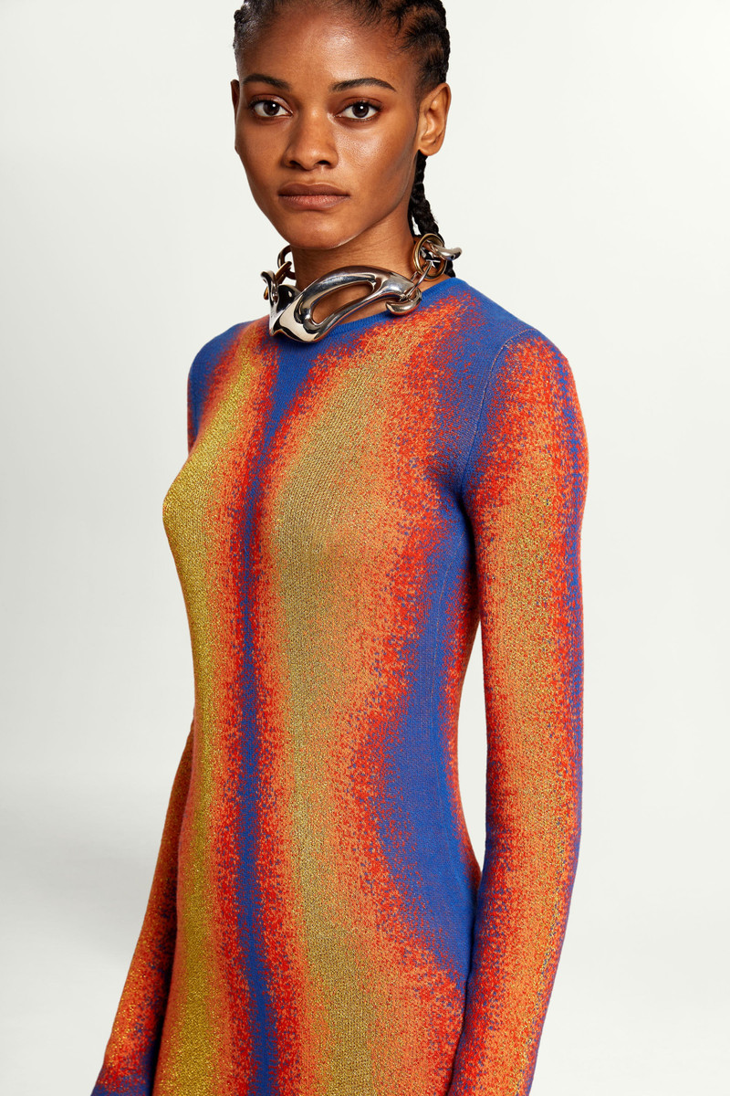 Gradient Knit Maxi Dress 8