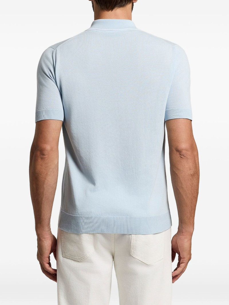 PESERICO buttoned polo outlook
