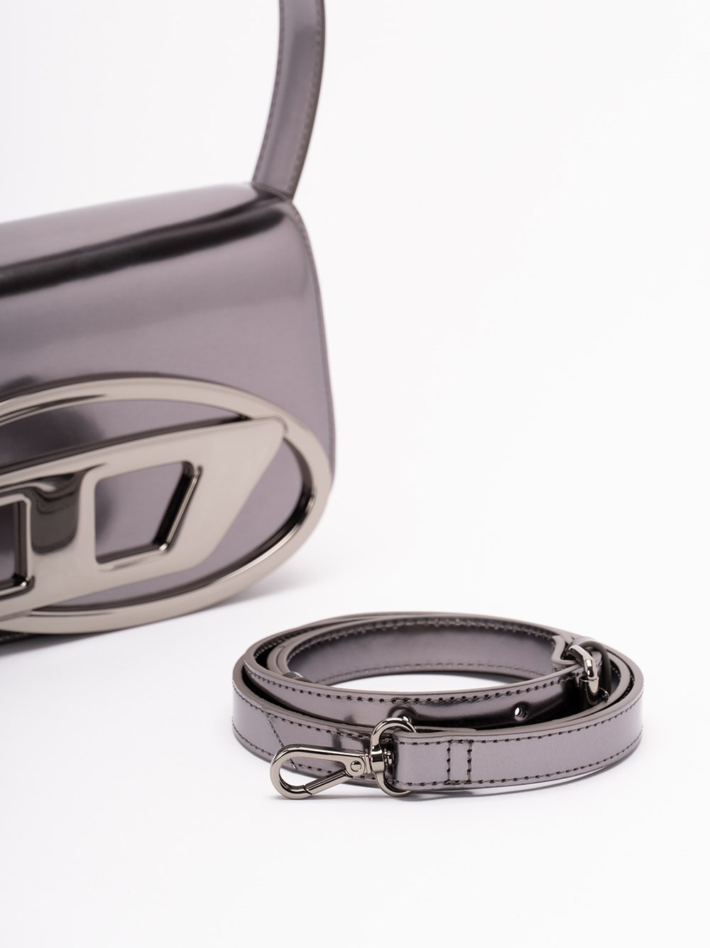 `1Dr` Iconic Shoulder Bag In Mirrored Leather - 4
