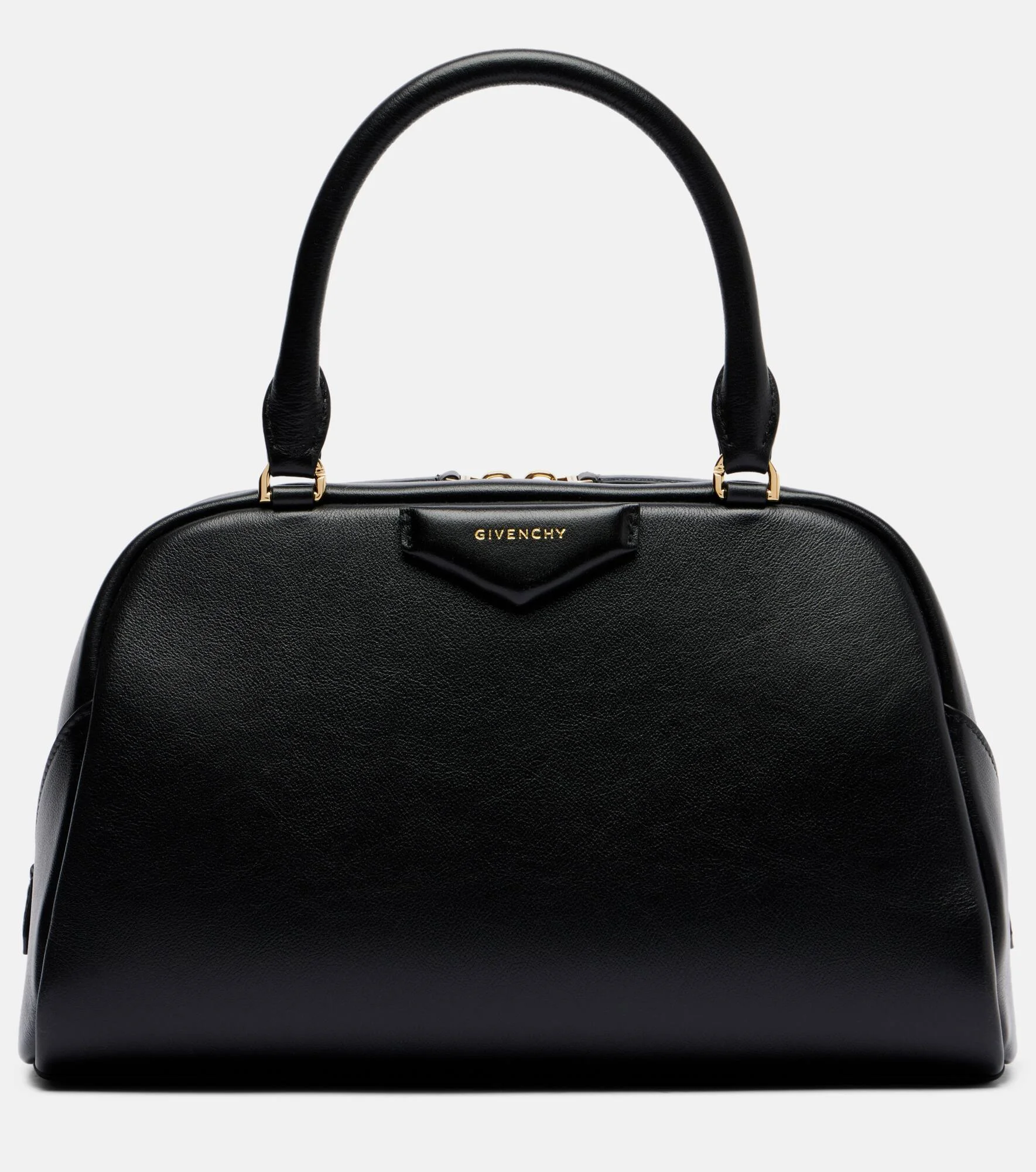 Antigona East-West Medium leather tote bag - 1