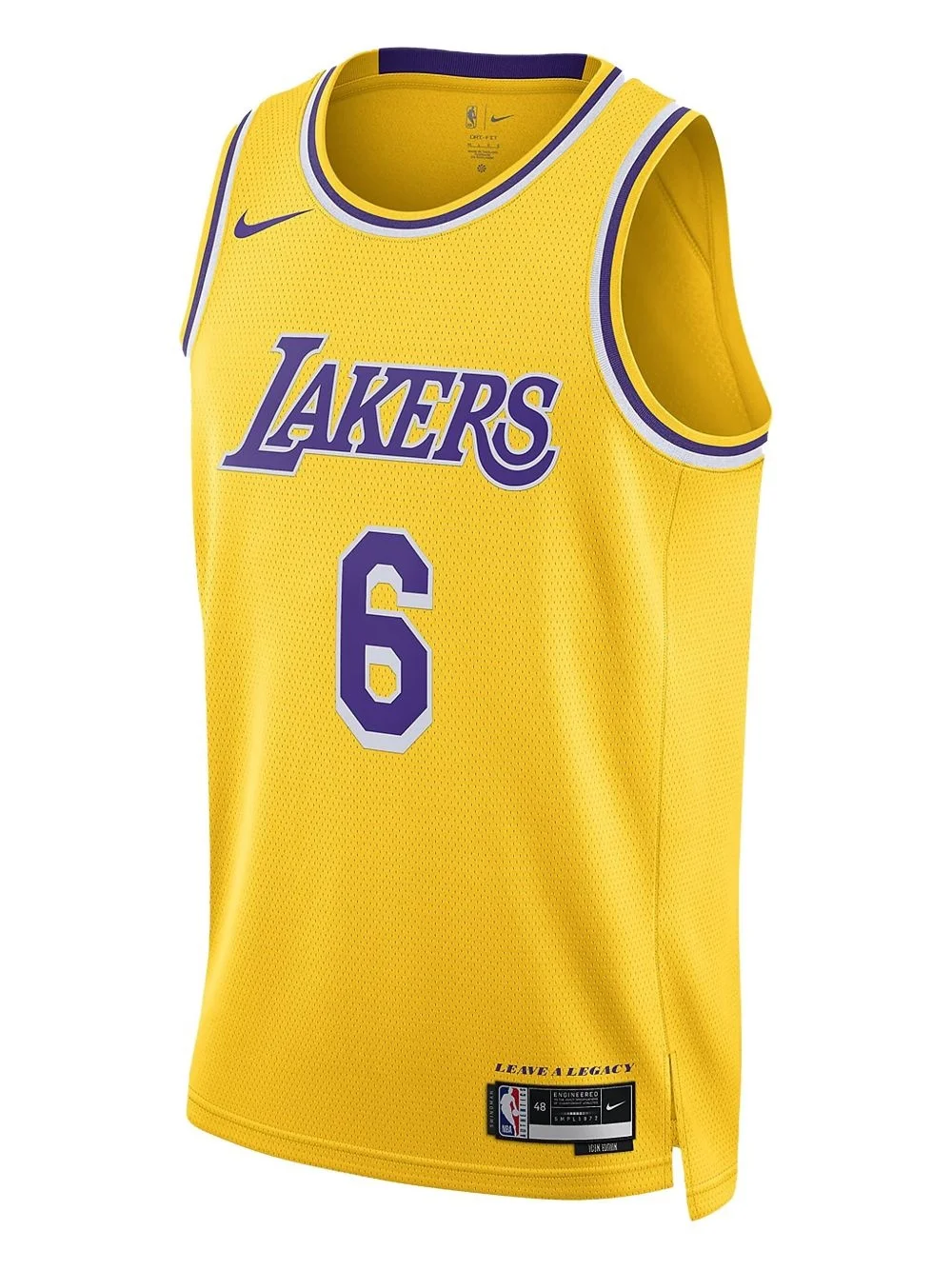 NBA La Lakers Icon Edition Lebron James 2022/23 jersey - 1